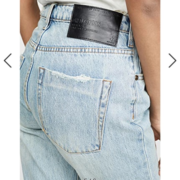 NWOT- ONE TEASPOON High Waist Awesome Baggies Jeans - Picture 4 of 16